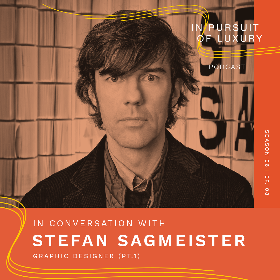 Cover art for episode: In conversation with Stefan Sagmeister