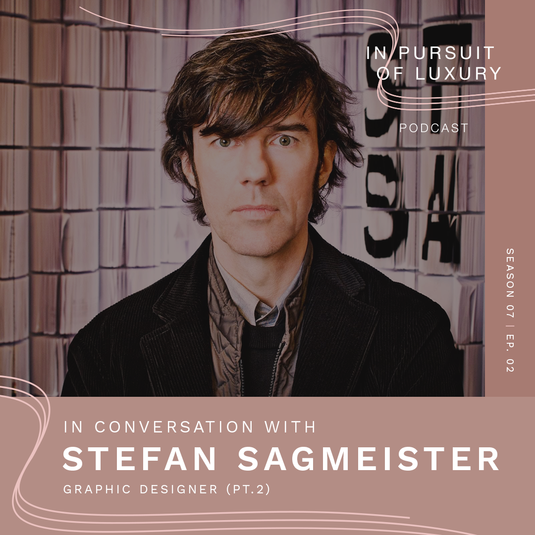 Cover art for episode: In conversation with Stefan Sagmeister (Pt.2)