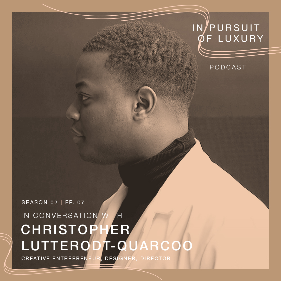 Cover art for episode: In conversation with Christopher Lutterodt-Quarcoo