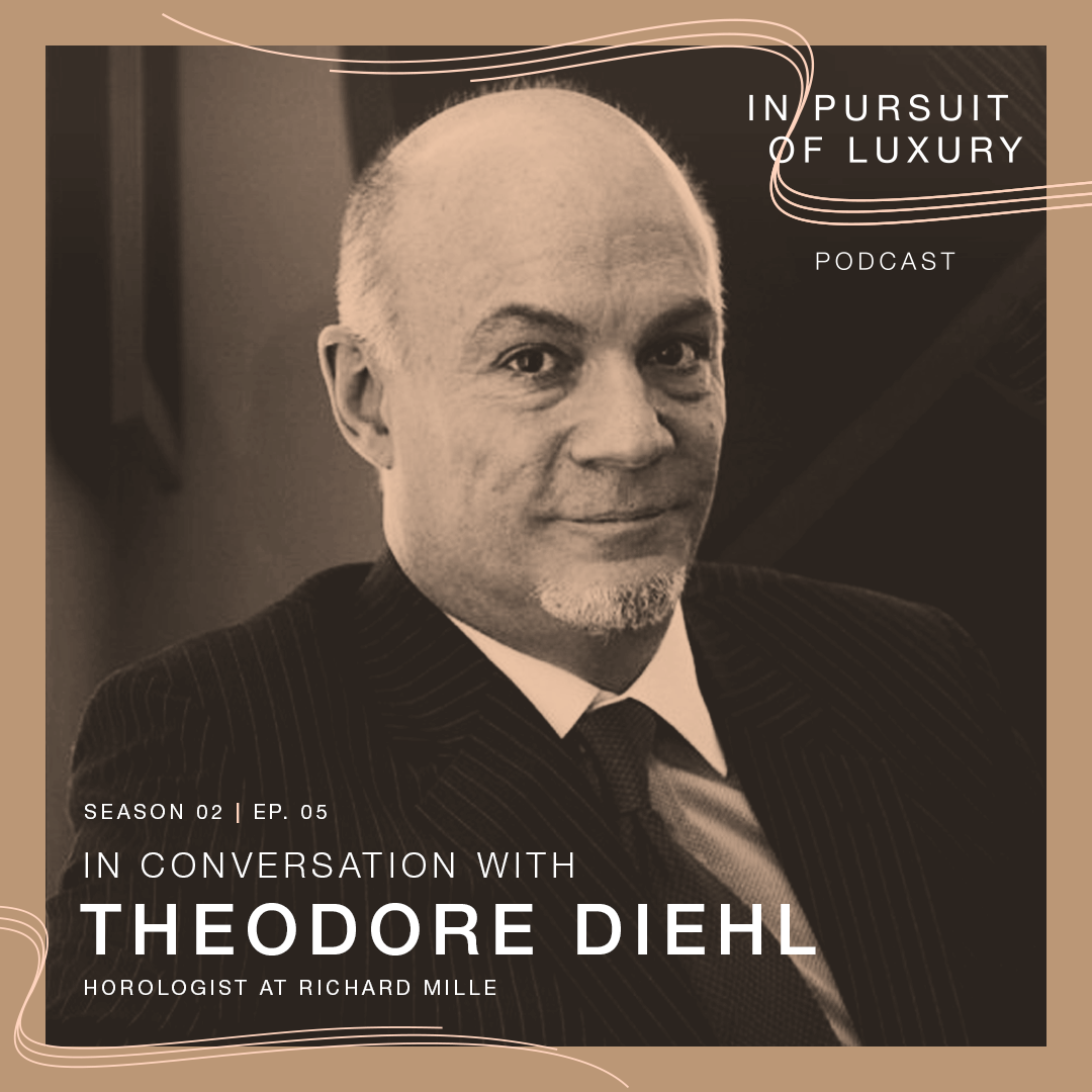 Cover art for episode: In conversation with Theodore Diehl